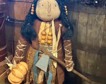 Handmade Primitive Indian Man-New Fall-2026