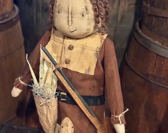 Handmade Primitive Pilgrim Man -New Fall-2026