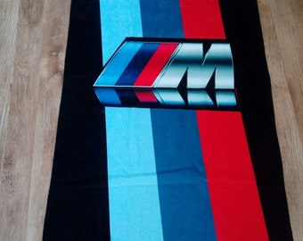 BMW M Power Beach Towel Bath Pool 140 x 70 cm 55 x 28inch