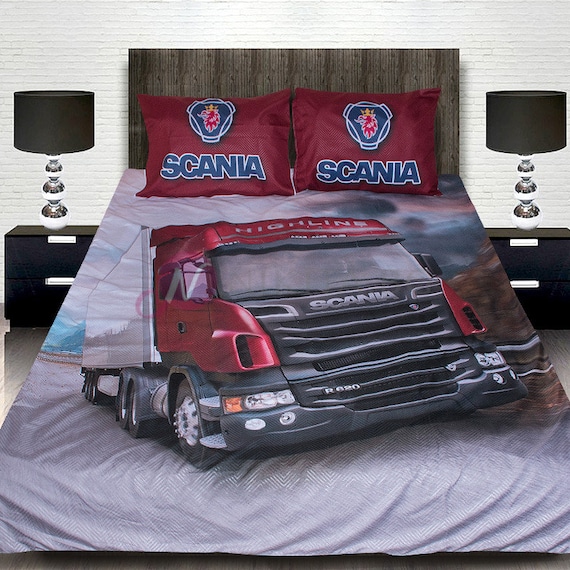 3d Luxurious Scania 4pcs Bedding Set Duvet Cover For Bedroom Etsy