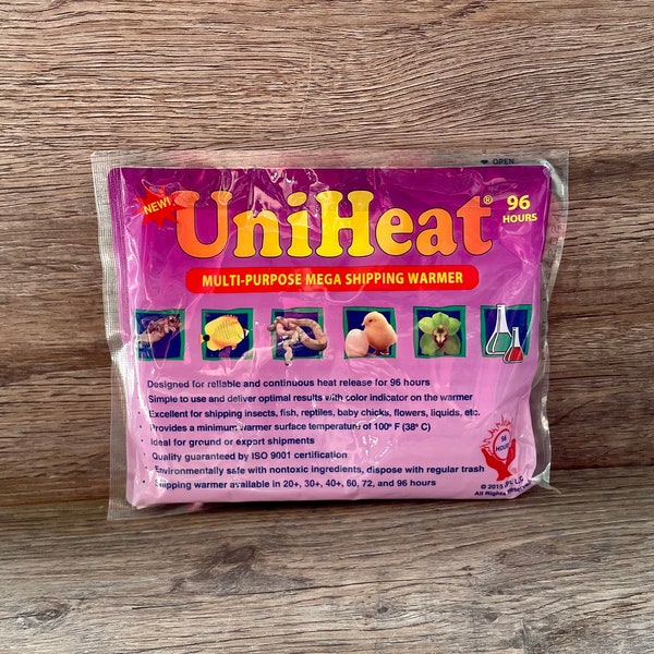 96 Hour Heat Pack - Shipping Live Plants - Shipping Heat Pack (Add On Item) ONLY Sold with plant orders