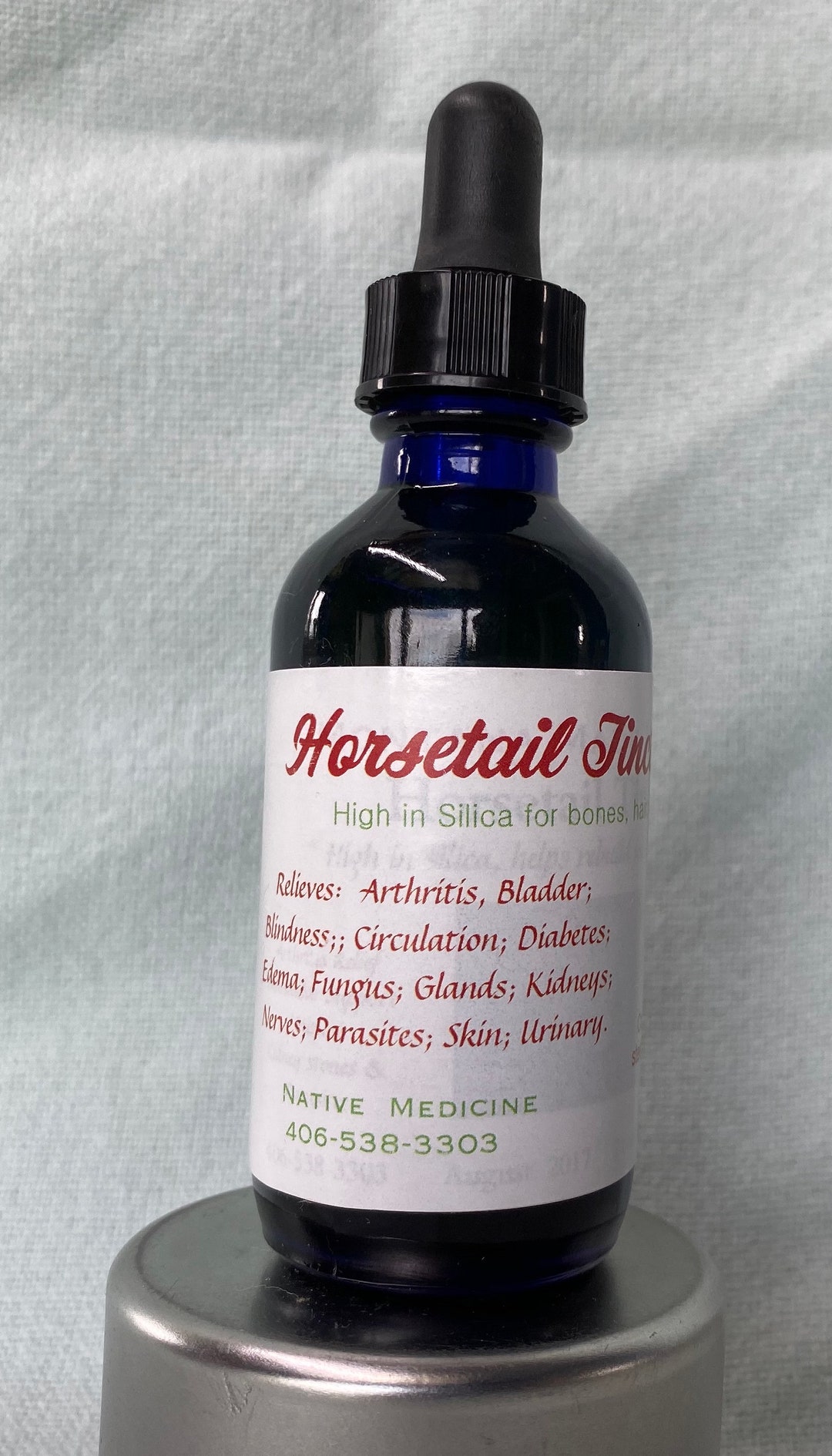 Horsetail Tincture Strengthens Hair and Bones Clears Etsy