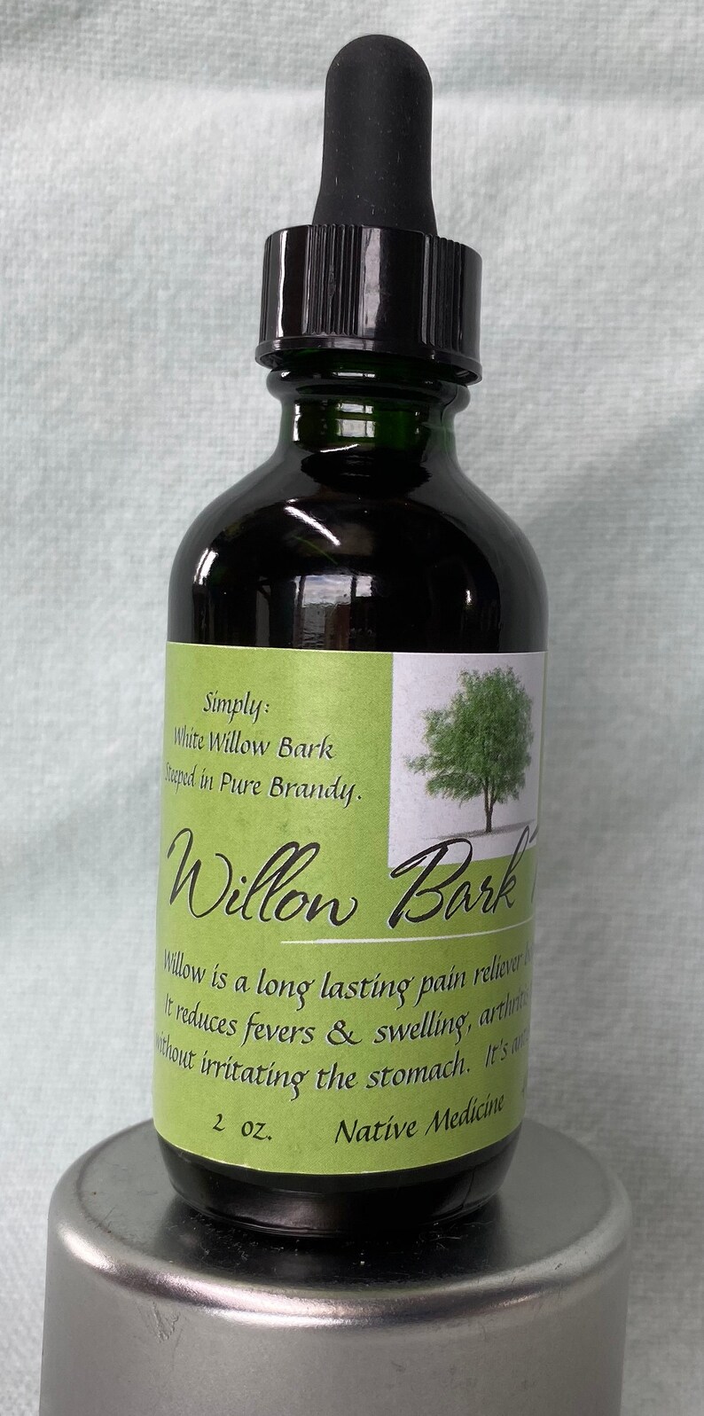 Willow Bark Tincture Effective Pain Relief Reduces Fever Etsy