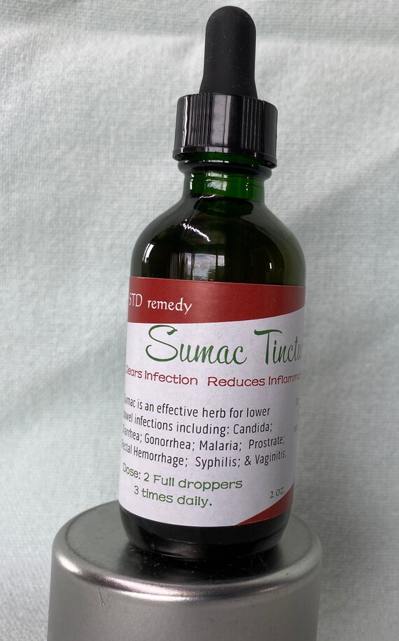 Sumac Tincture Clears Sexual Diseases Infections & Etsy