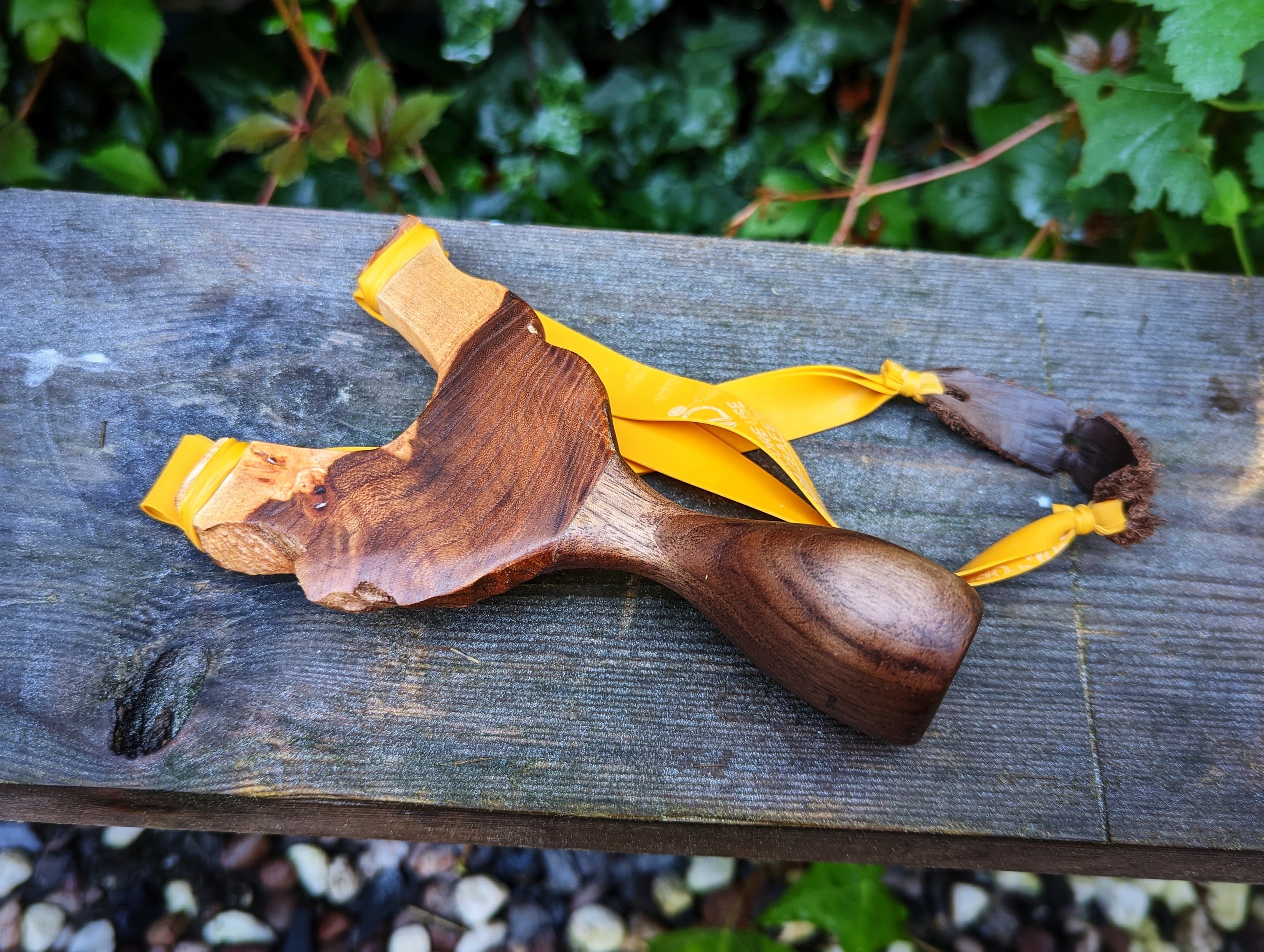 Wooden Slingshot Etsy