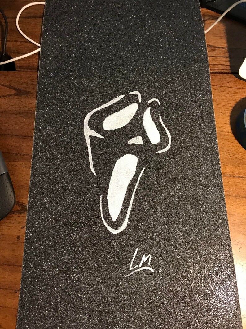 Ghost Face LM Grip Art Etsy