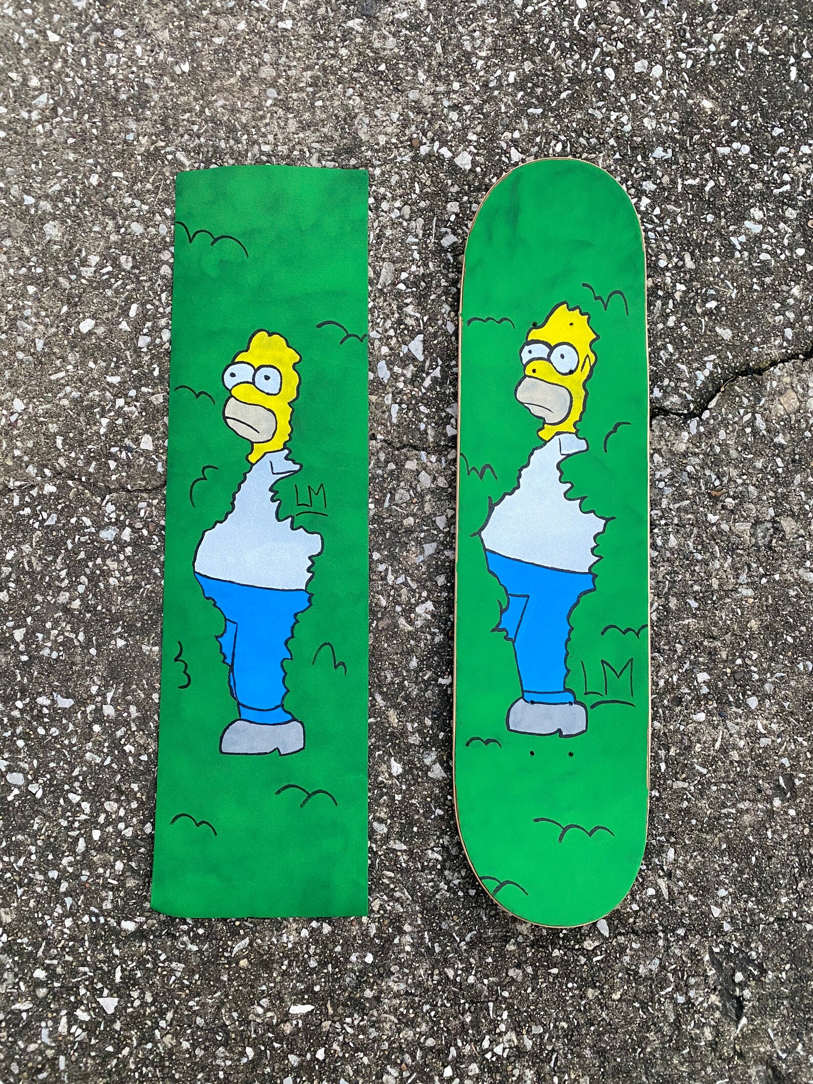 Bushes LM Grip Art Etsy