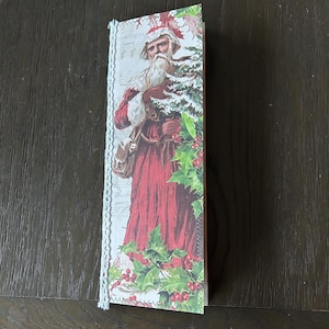 Christmas Junk Journal, One Signature journal, December daily journal