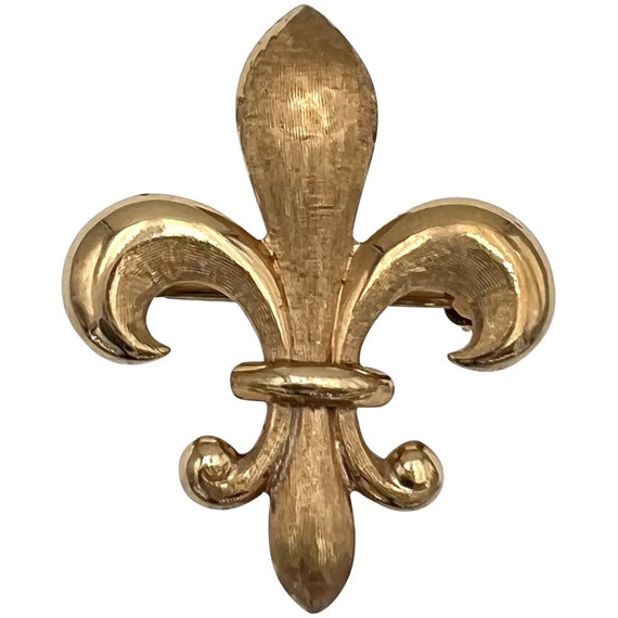 Fleur de lis sale brooch