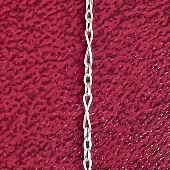 Antique Edwardian Diamond and Platinum Pendant Ne… - image 4