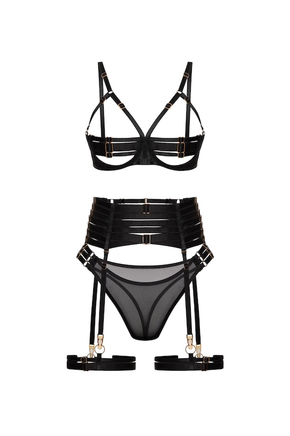 black lace garter belt set TOR 3 Vibrating Couples Ring in Blue – PinkCherry main image 0