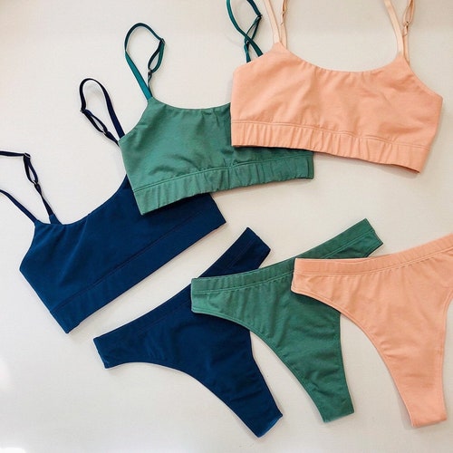 Organic Cotton Wireless Bralette