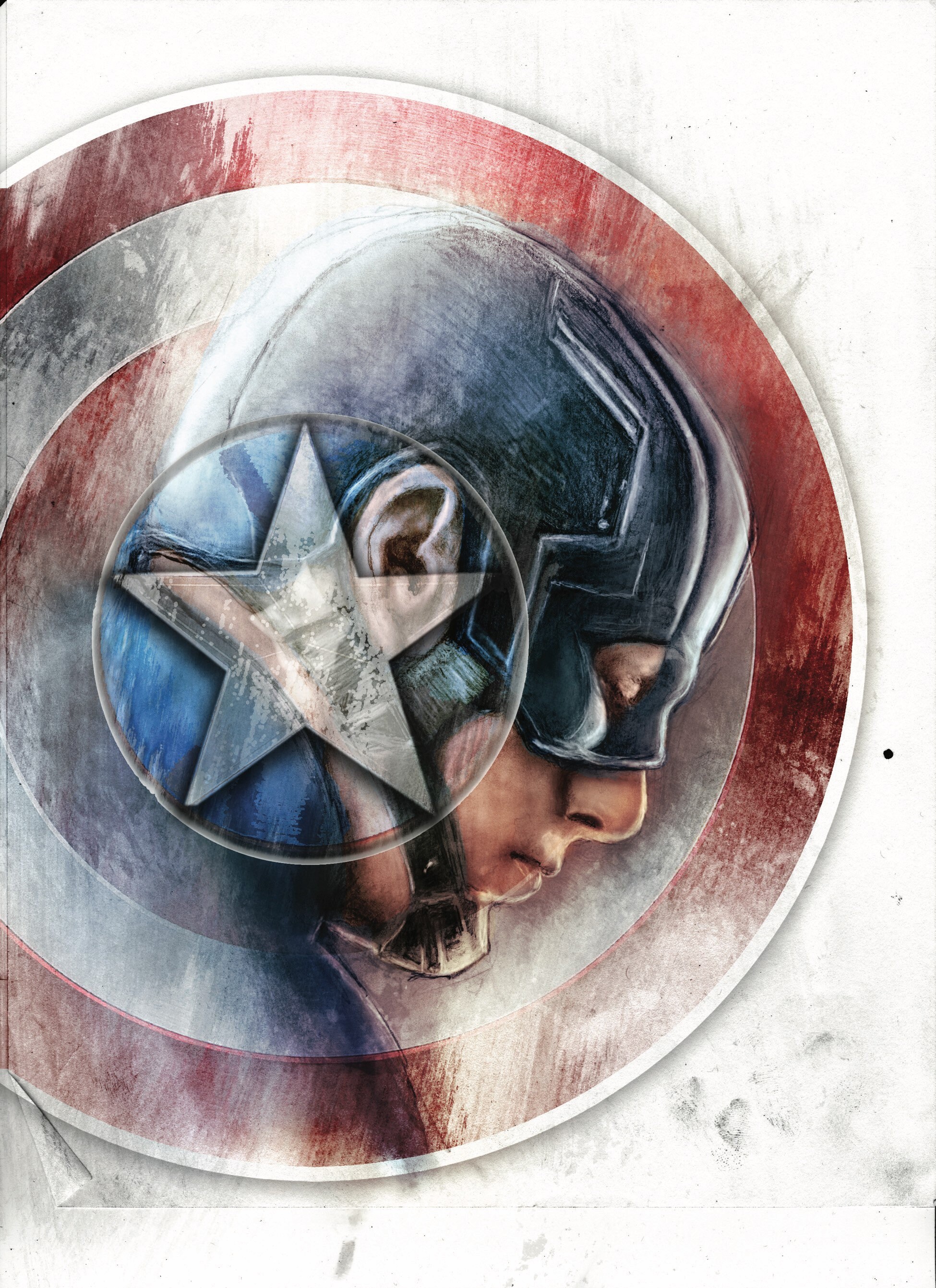 Captain America Drawing Tutorial  How to draw Captain America step by step