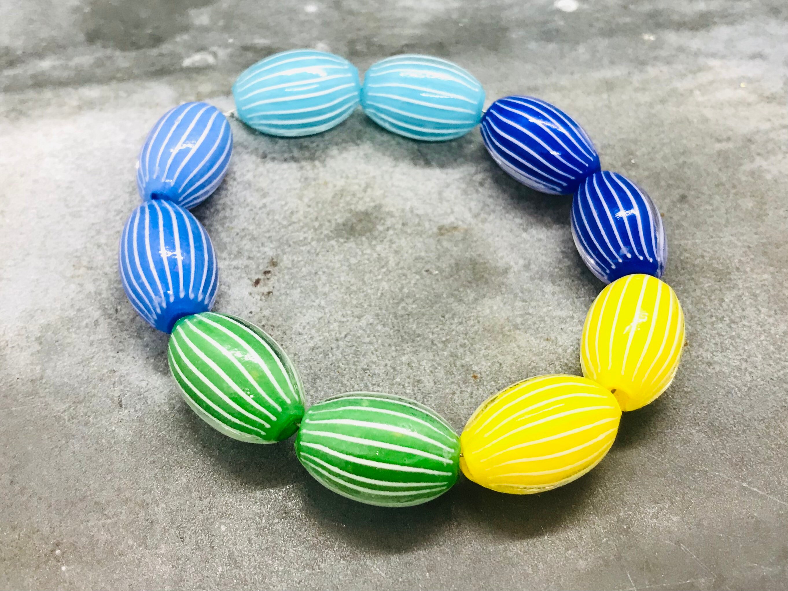 Rare Opaque Ercole Moretti Beads Vintage Art Deco Beads Rare Etsy