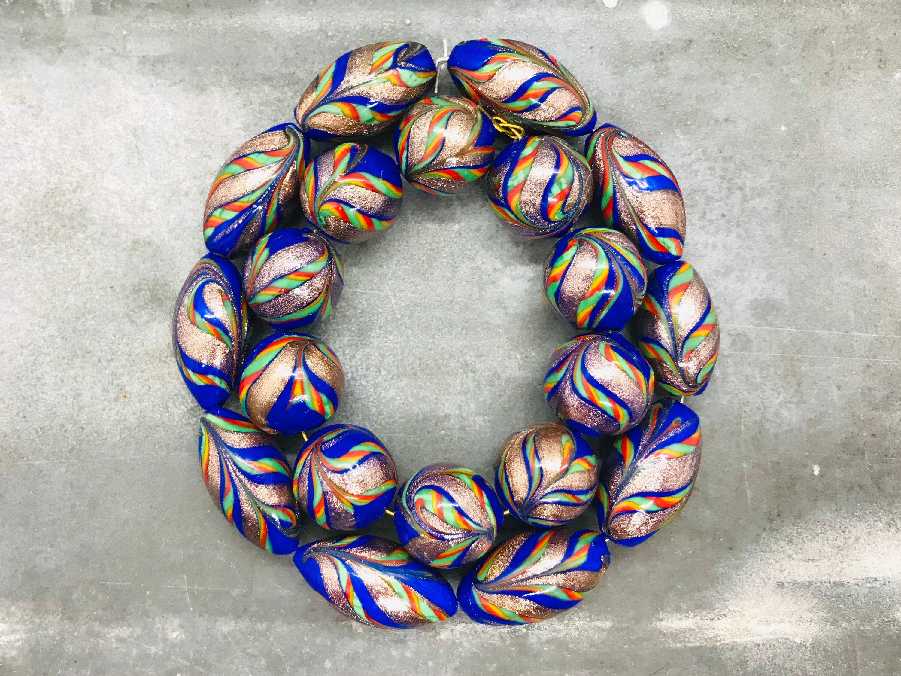 Vintage Murano Glass Beads Glass Beads With Etsy