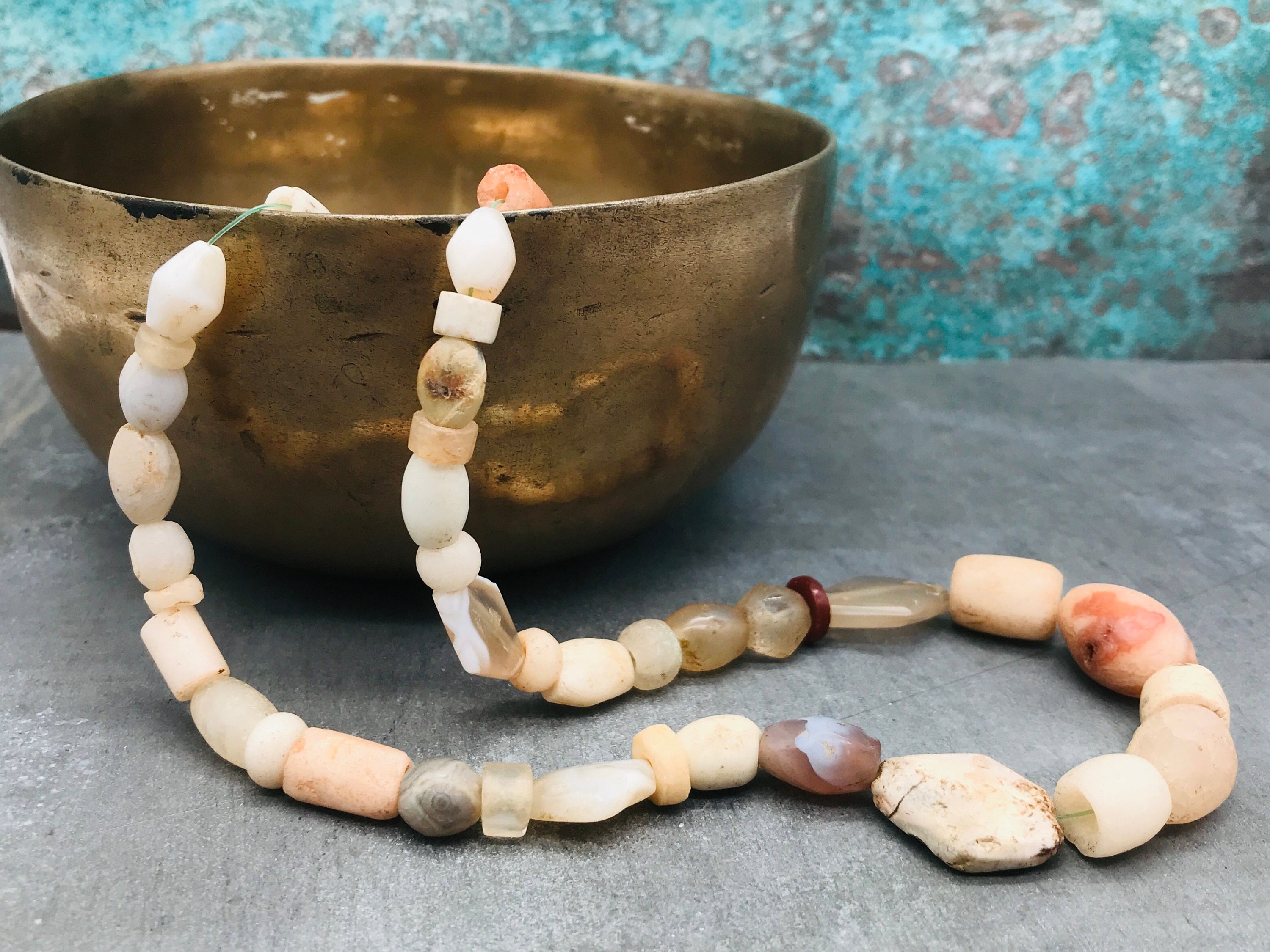 Ancient stone beads from the African trade old trade beads - Etsy 日本
