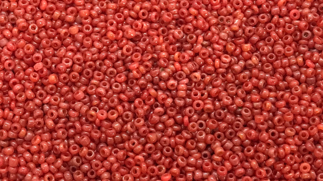 20 Gr Old Seed Beads, Vintage Murano Glass Seed Beads From an