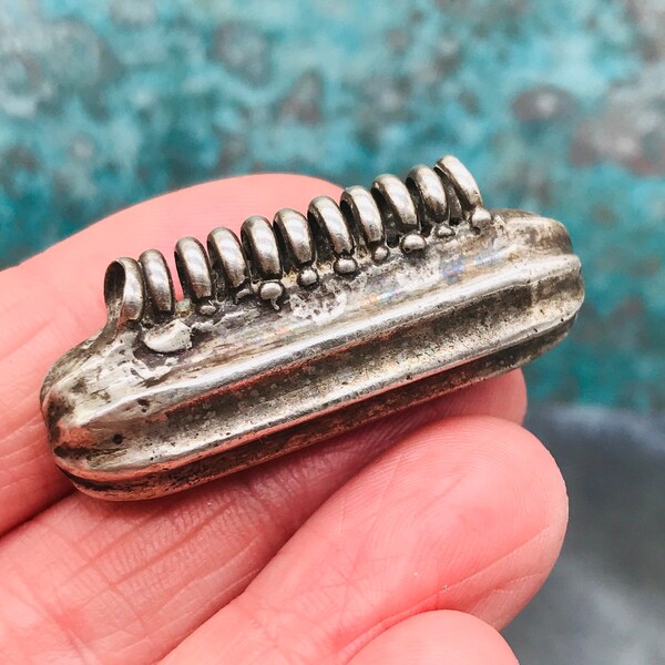 Old silver pendant box, amulet pendant from India, protective pendant, protective amulet, silver Indian jewelry, amulet protection, ethnic