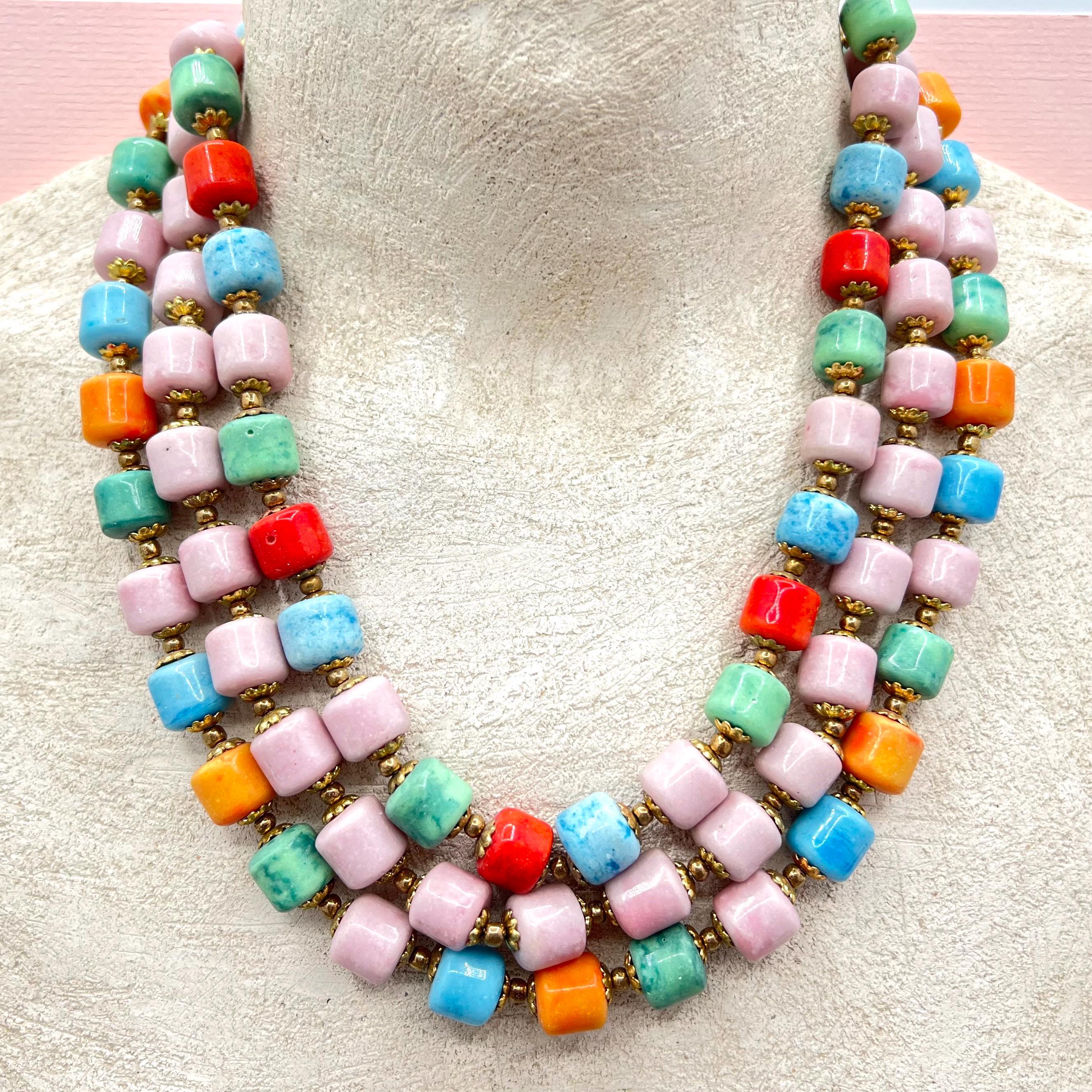 Vintage czech art deco necklace - Etsy 日本