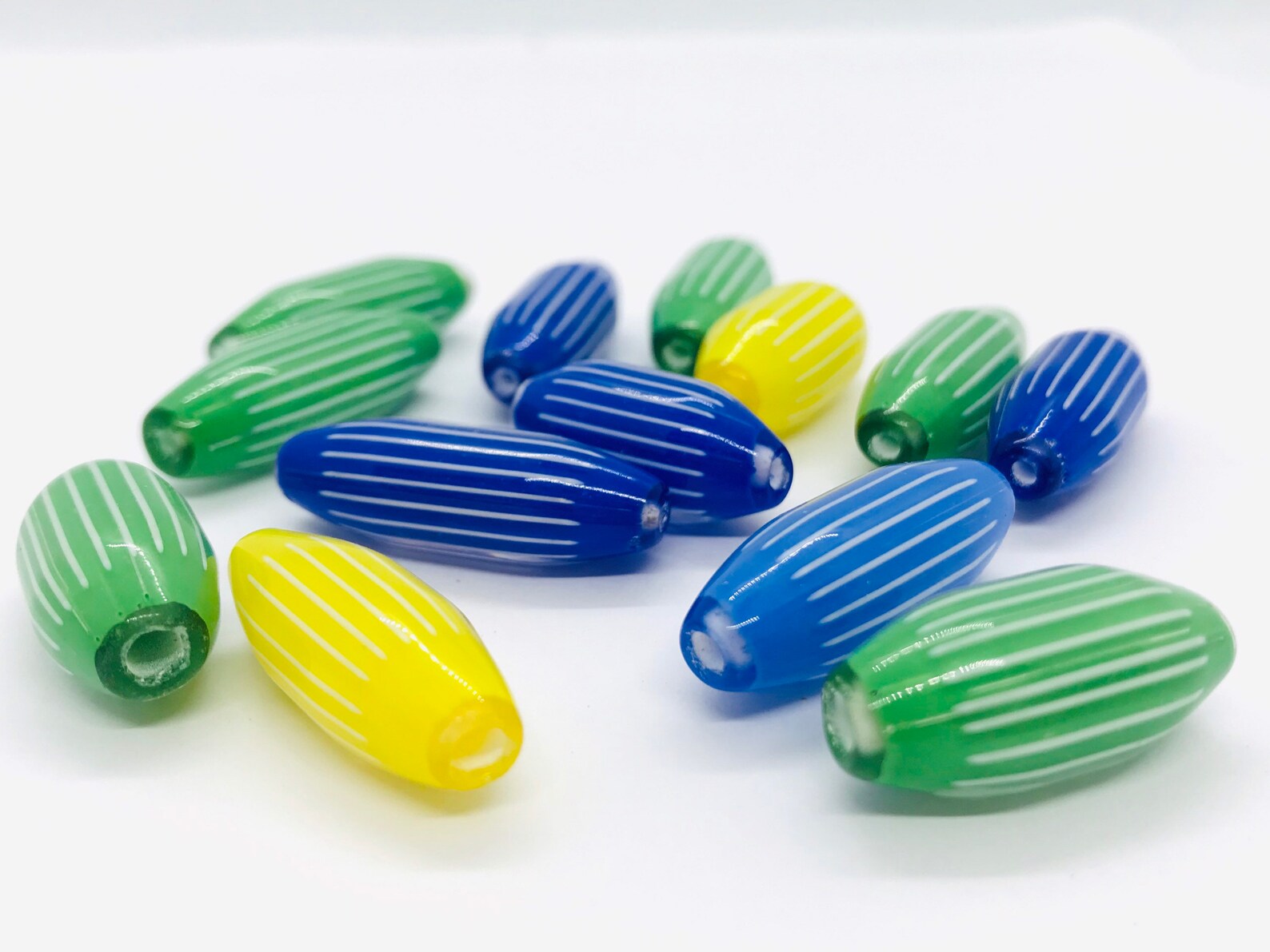 Very Rare Ground Ercole Moretti Beads Vintage Art Deco Murano Etsy