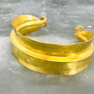 Fulani gold cuff bracelet, gold bangle bracelet, cuff bracelets for women, Fulani bracelet, Fulani jewelry, gold bracelet, silver bracelet