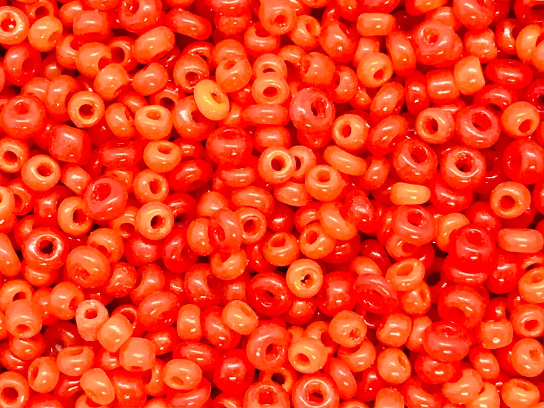 20 Gr Vintage Seed Beads Vintage Murano Glass Seed Etsy