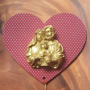 Holy Family wall decor, Sacred Family wall plaque, Sacred Holy Family, Religious gift, Catholic gifts, Christian gifts