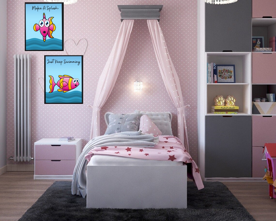 Printable Kid's Room Wall Decor Nursery Wall Art - Etsy