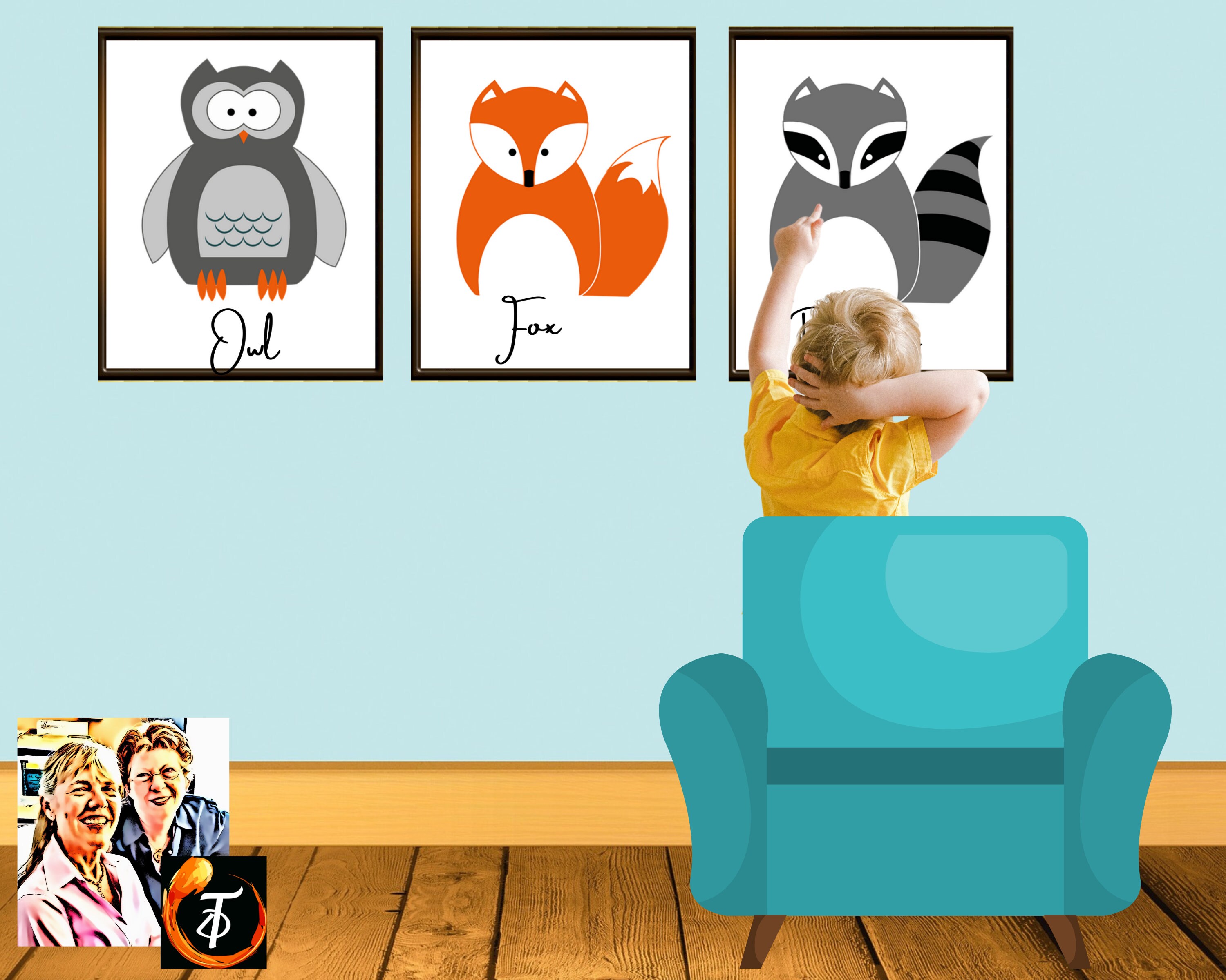Printable Kid's Room Wall Decor, Nursery Wall Art, Playroom Wall Art ...