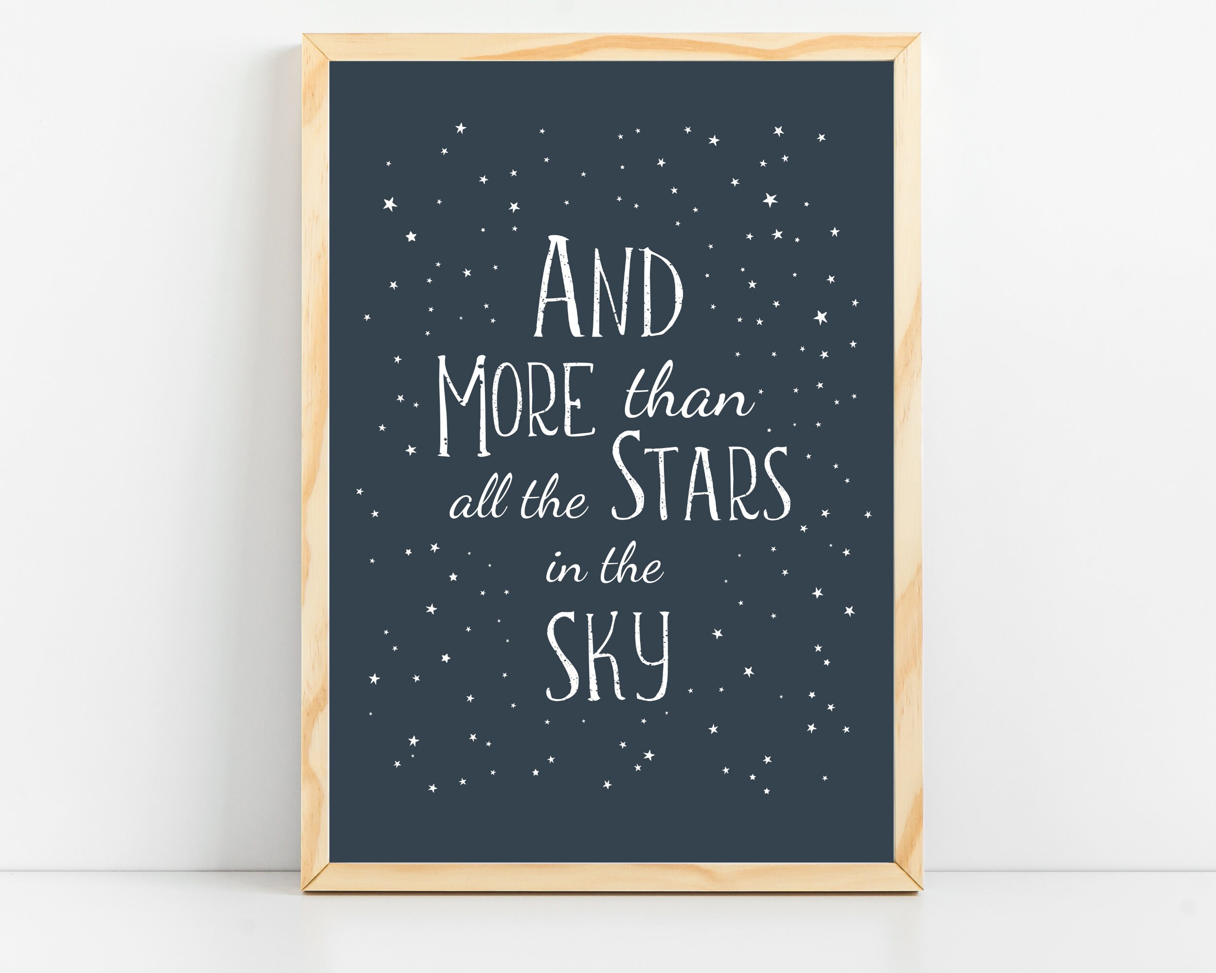 Space Themed Nursery Prints, Outer Space Wall Art for Baby Boy Room ...