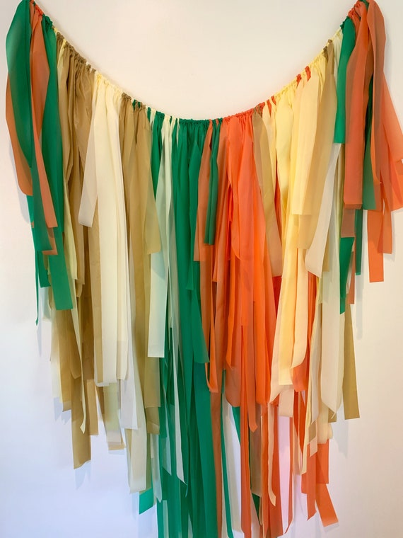 Fringe Backdrop, Fall Decorations, Sesame Street Backdrop, Birthday Backdrop, Fall Sesame Street Backdrop, Streamer Backdrop, Halloween Il_570xn
