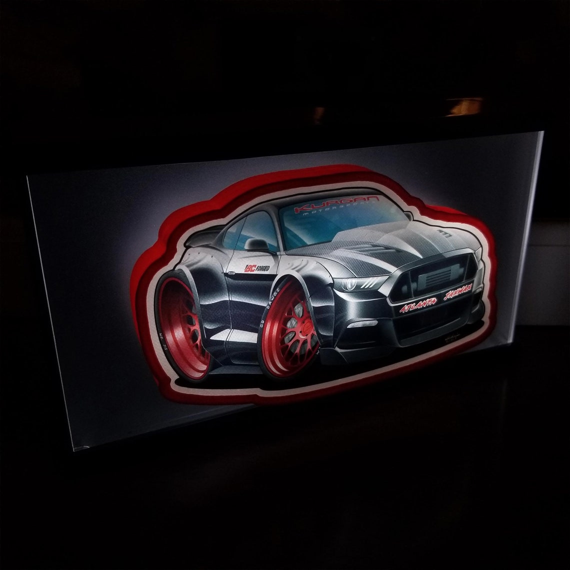 Custom Night Light Car Night Light Personalized Night Etsy