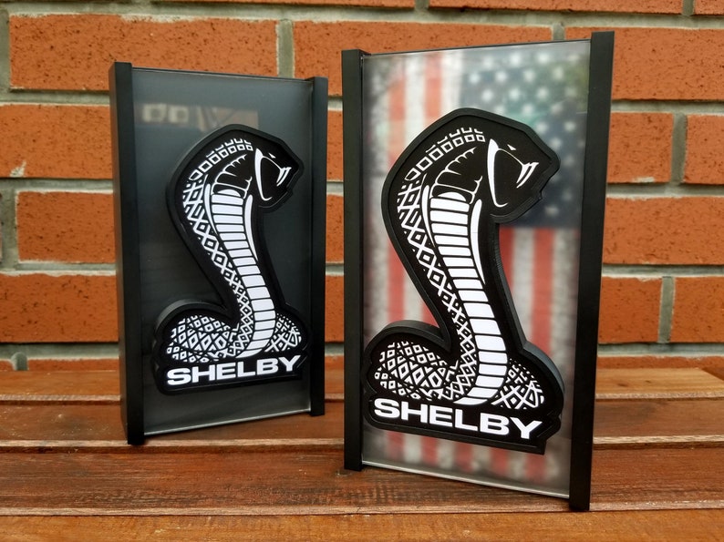 Shelby Cobra Light  Mustang Shelby  Shelby Snake Night Light image 1