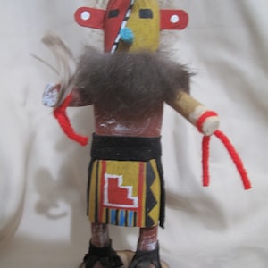 Vintage Late 70&#39;s Sunset Crater(Kana-A) Kachina by carver S.T. - 6&quot; Great Condition!