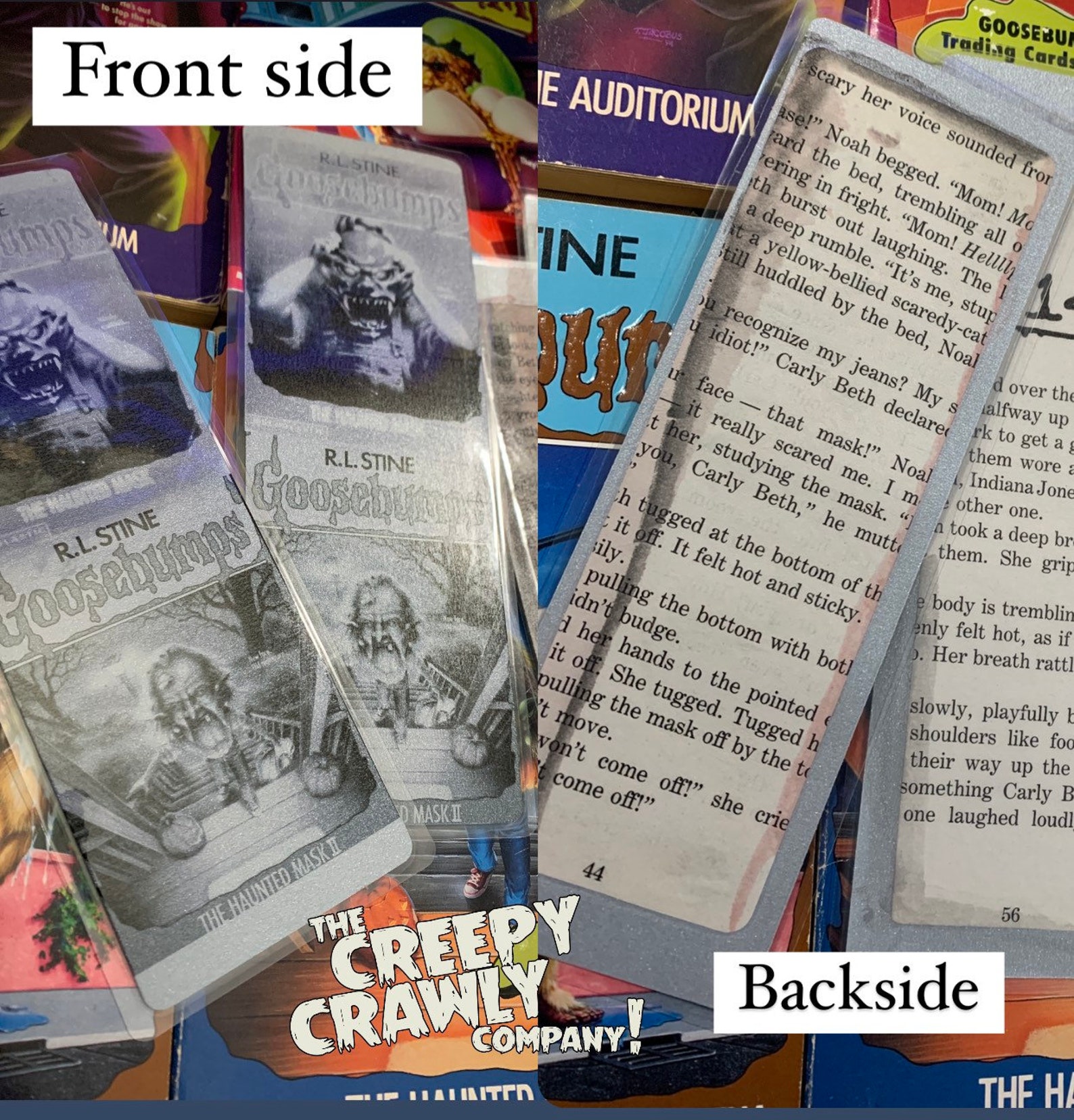 Goosebumps bookmarks Etsy