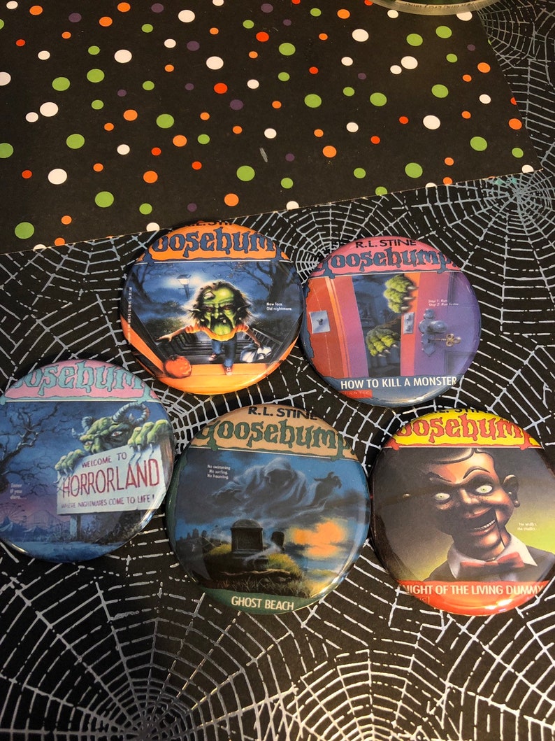 Goosebumps buttons image 0