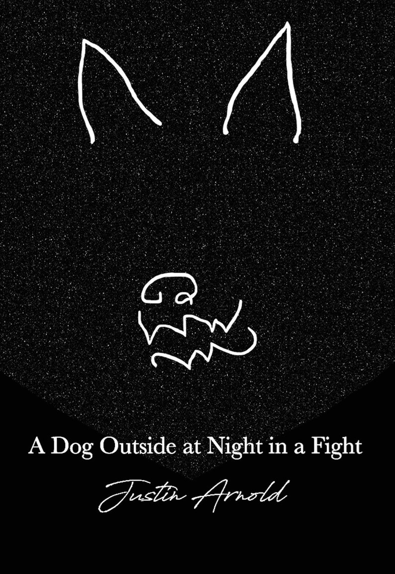 A Dog Outside at Night in a Fight by Justin Arnold image 3