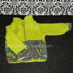 18 inch Doll Fleece Pullover