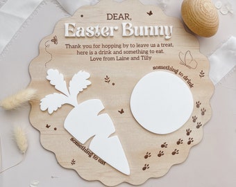 Easter bunny snack Tray | Easter bunny carrot