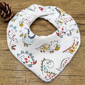 Dinosaur bandana bib