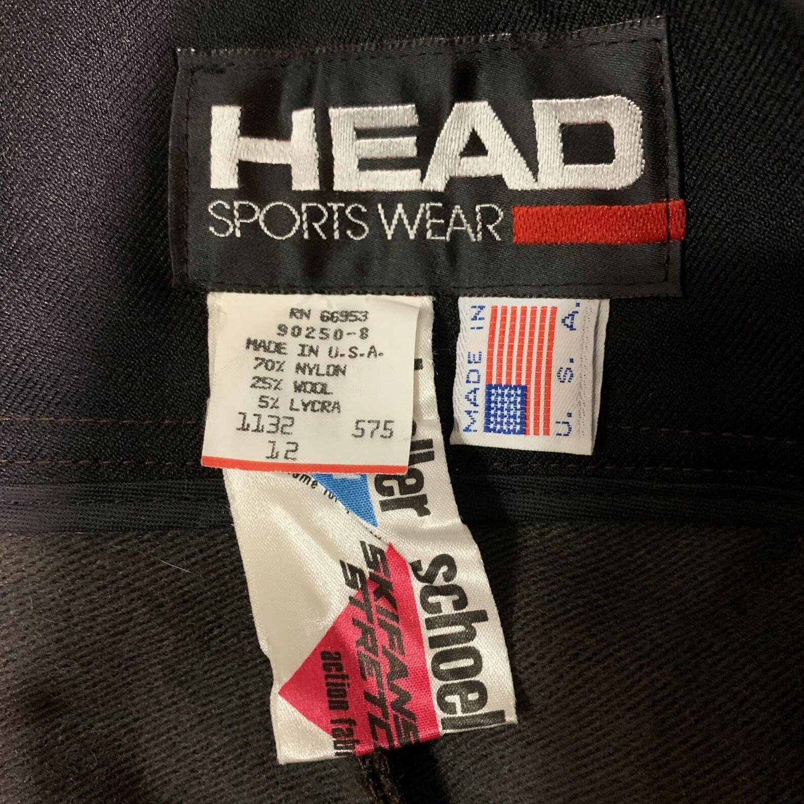 VTG 80s Head Sportswear Schoeller Ski Pants Shiny Brown Etsy