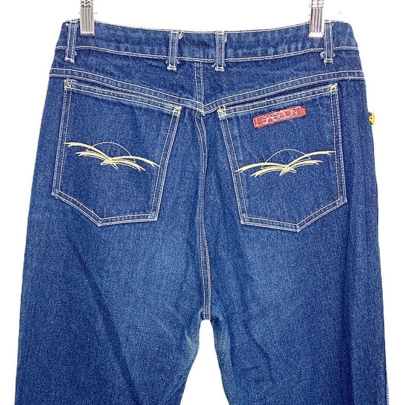 VTG 80s Sasson High Rise Jeans Straight Legs Waist 30