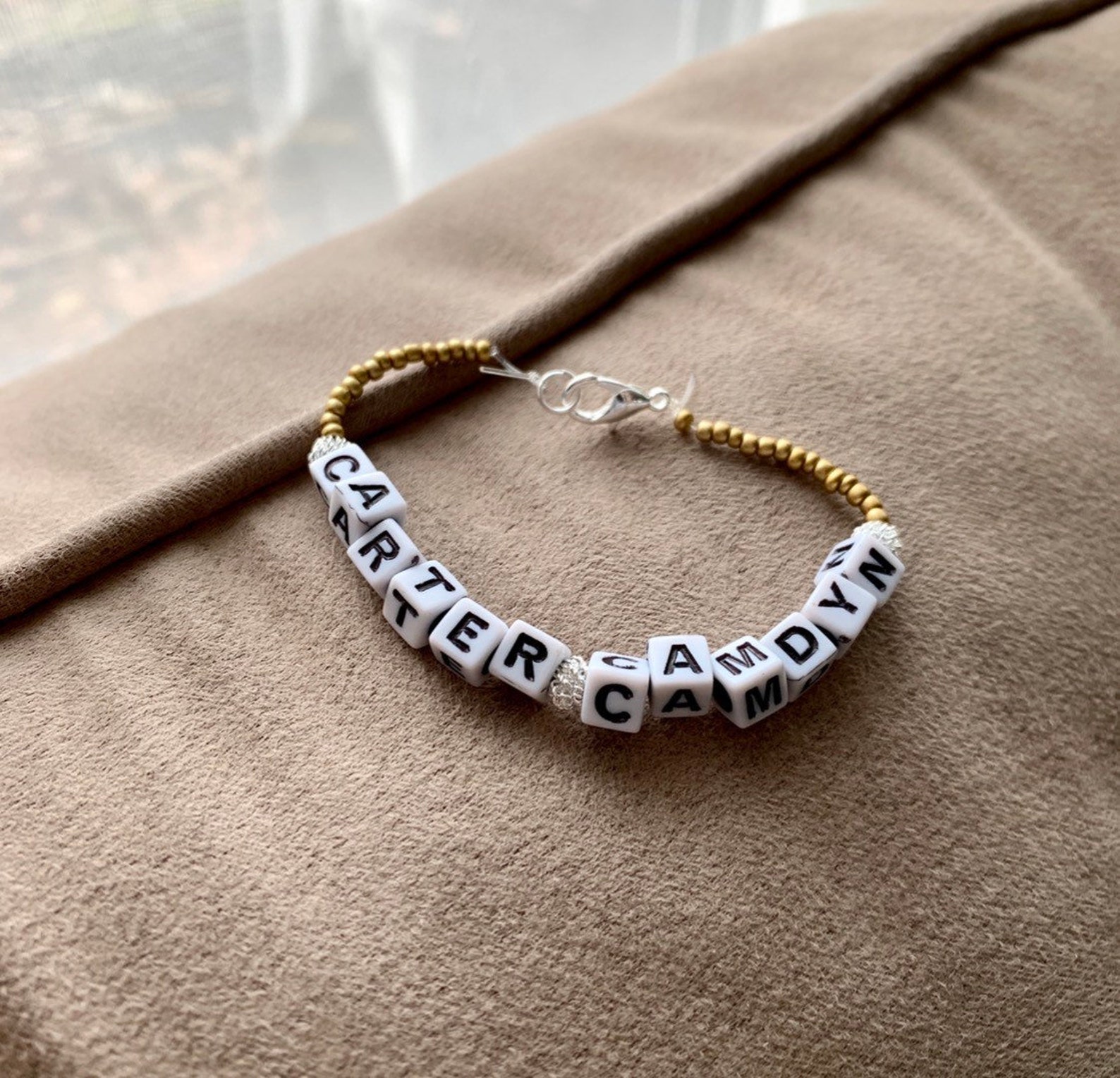 Bracelet de nom personnalisé Etsy France