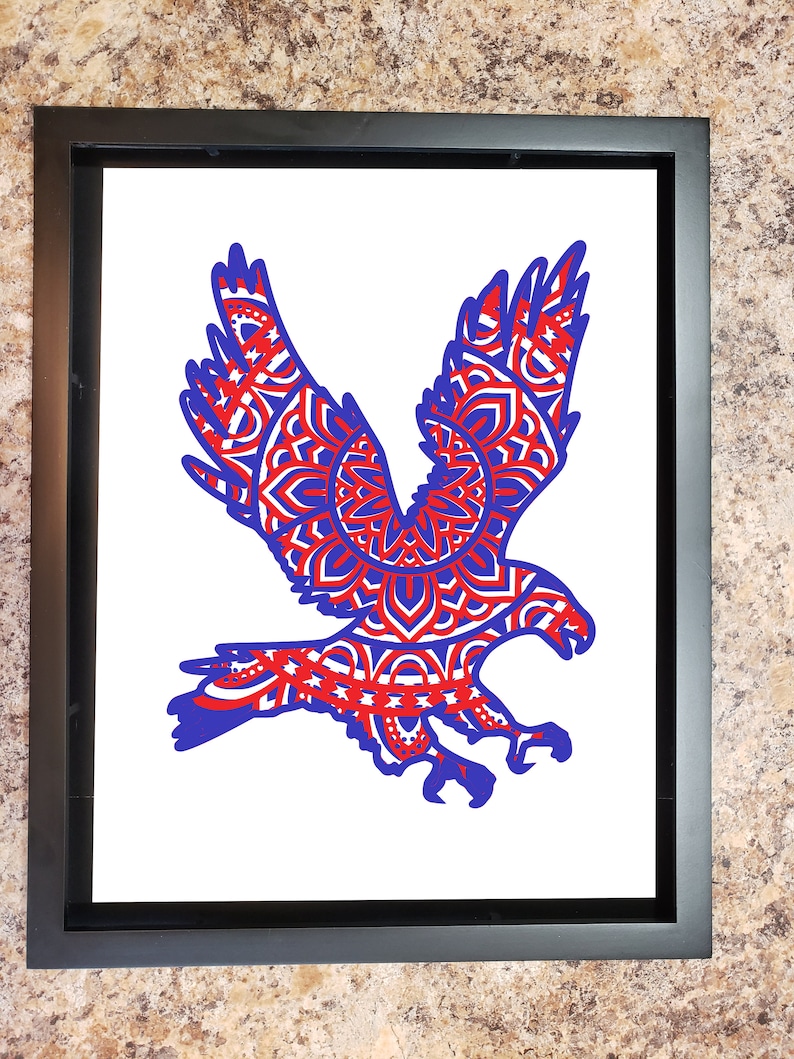 Free Free 279 Layered Eagle Mandala Svg SVG PNG EPS DXF File