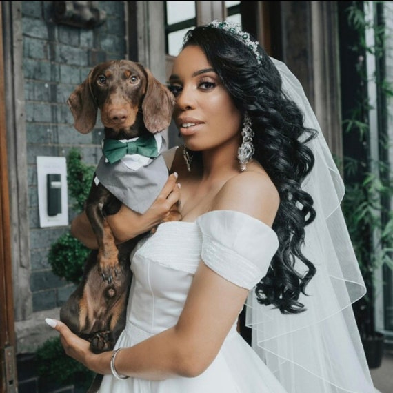 Blue bandana wedding dress cheap