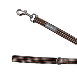 Plaid dog lead , Plaid puppy lead, Classic dog lead, Houndstooth  puppy leash , Tartan leash for dogs , Tartan lead for puppy