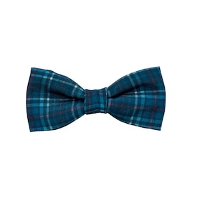 Tartan dog bow tie , Bow tie for dogs, Cute dog bow tie, Dicky dog bow tie, Puppy bow tie, blue bow tie