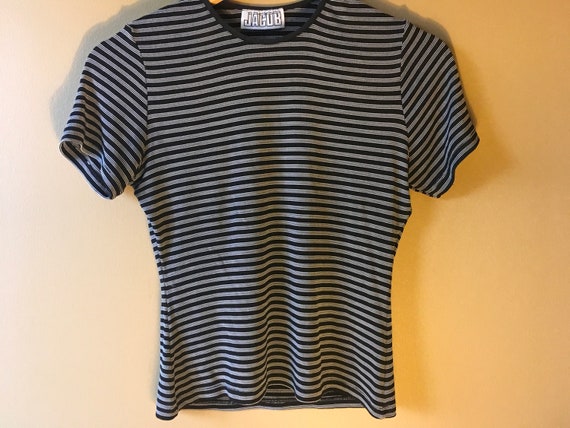 Vintage Y2K Striped Tshirt