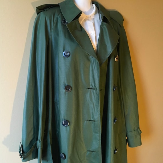 Vintage 70s AQUASCUTUM Aqua 5 Trench Coat
