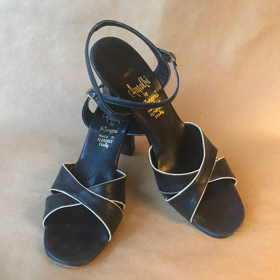 Sz 9 AMALFI Vintage Italian Sandals